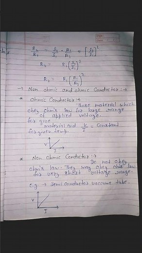 Class 12 physics | unit 2 current electricity chapter...Smart 🤓 study with handwritten notes😊