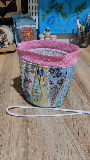 Turn your scraps into a cute drawstring bag—and let your creativity shine with fun embroidery touches! #SewingReels #DIYBag #SewingProject #MachineSewing #HandmadeWithLove #CraftyLife #SewFun #ScrapBusting #FabricScraps #QuiltersOfFacebook #QuiltyLove #SewingInspiration | FabricStacks