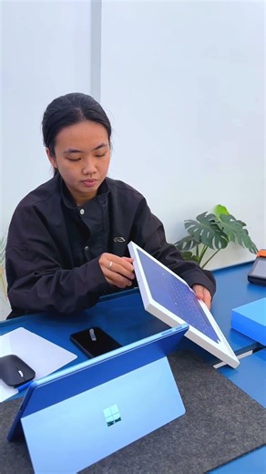 Mở hộp Surface Pro 11 X Plus 16GB 512GB New Seal Sapphire #surfacehcm #surface #surfacecuhcm