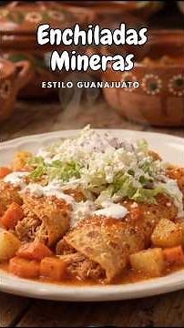 🇲🇽 Guanajuato-style Miner's Enchiladas | A Mexican recipe full of tradition! 🌶️❤️