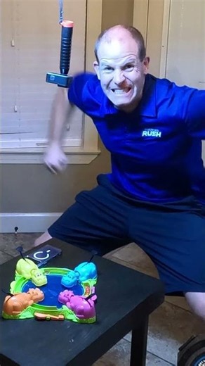 Record-breaking game of Hungry Hungry Hippos! 🦛