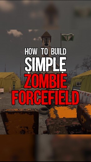 Building an Easy Zombie Forcefield - 7 Days to Die Gaming Guide