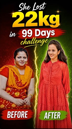 She Lost 22 Kg in 99 Days Challenge | Are You Ready for Tomorrow ? | RD Fitness