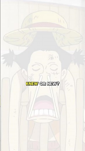 How Luffy Got His Face Scar | One Piece