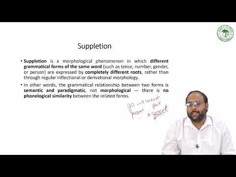 Lecture 25 - Morphological Processes in Urdu-Hindi - II