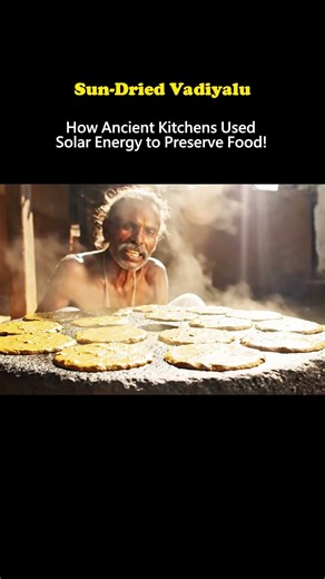 Sun-Dried Vadialu: The Science of Using Solar Energy for Food Preservation #SunDrying #SolarEnergy