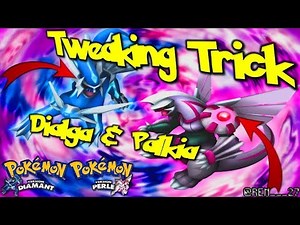 How to get Dialga or Palkia with 2 badges? | Pokémon Diamond and Pearl (Tweaking Trick Void Glitch)