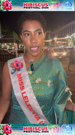 We had a little TALANOA with Miss Leleuvia, backstage last night , Tiare reiterates Ms Melania Tora ❤️ on being kind to one another especially ONLINE ❤️🫶🏼 | Fiji One