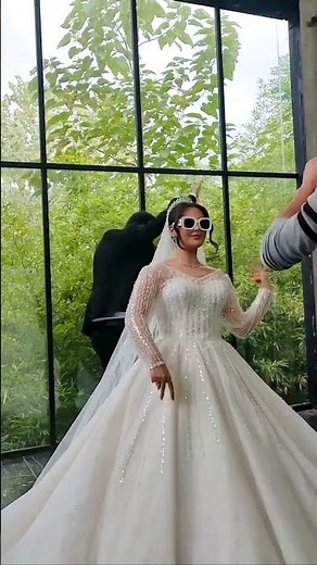 عروس داماد شیطون که فقط می رقصند💞👰💕🤍🤵💌|Naughty bride and groom who just dance
