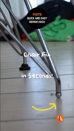 Fix a Wobbly Chair in Seconds | Easy DIY Repair with FixIts