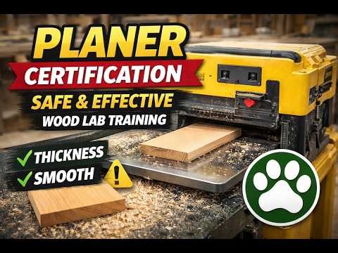 From Rough to Ready: Mastering the Planer (Certification Training)