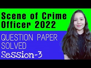 SOCO Paper discussion [Forensic Science Live Stream] II scene of crime officer