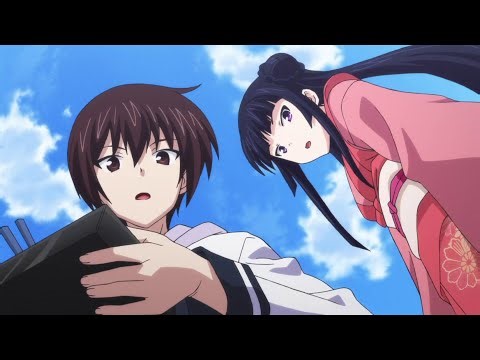 Majikoi Oh! Samurai Girls (Dub) - Kokoro spills Yamato's food