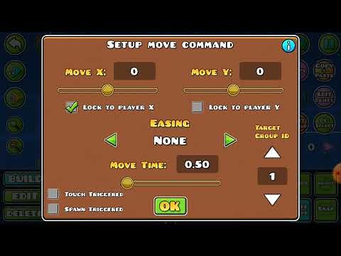 How to make an object follow you in geometry dash