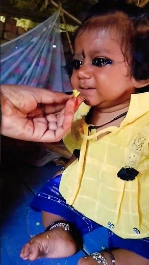 मानवी खाने के लिए रो रही है😘🥰#trending #ytshorts #kamtaparmilafun #bhojpuri #video #viral