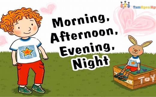 Morning, afternoon, evening时间的英语表达