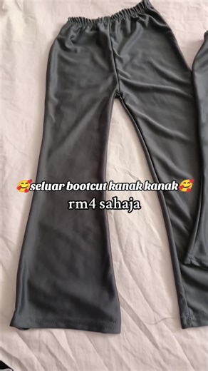 Seluar Bootcut Kanak-Kanak untuk Saiz 2 hingga 16 Tahun