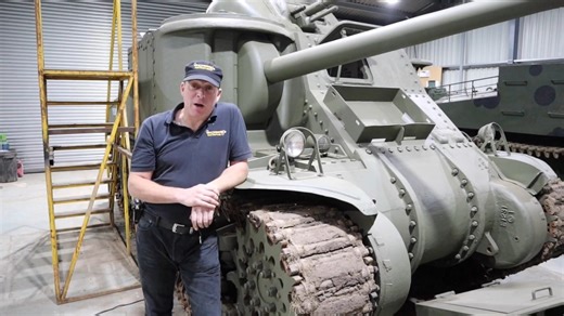 The Lee tank restoration finally reaches completion