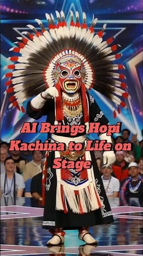 Hopi Kachina Dance Reimagined with AI Technology