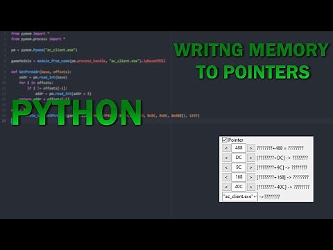 Python External Cheat | Writing Memory to a Pointer (with Offsets)