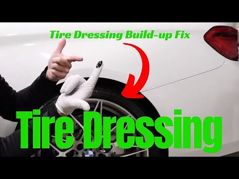Tire Dressing Build-up: removing old tire dressing