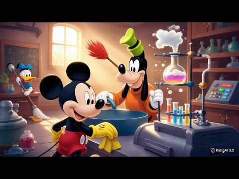 🧪🐭 Mickey Mouse & The Big Happy Lab Adventure with Friends & Cow 🐄✨