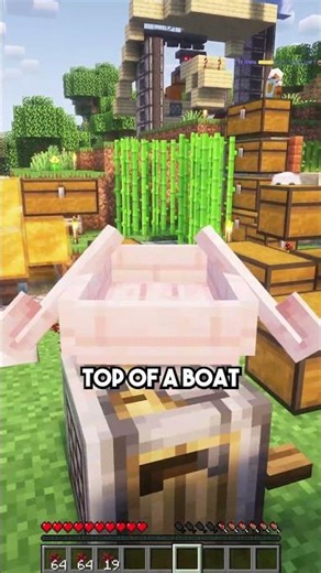 TURNING MYSELF INTO A BOAT