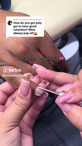 Replying to @alaynacoon For Long lasting polygel sets here is my prep 🥰 #polygel #polygelnail #polygeltutorial #polygelapplication #fyp #beginnernailtech #foryou #nailsoftiktok #nailinspo #gelnails #nailvideos