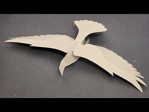 DIY Cardboard Bird Craft | Easy Step-by-Step Tutorial