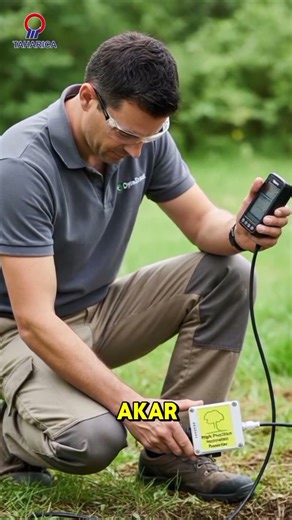 Inilah teknologi modern yang bisa pantau kesehaan pohon #shortsyt #feedshort #pohon