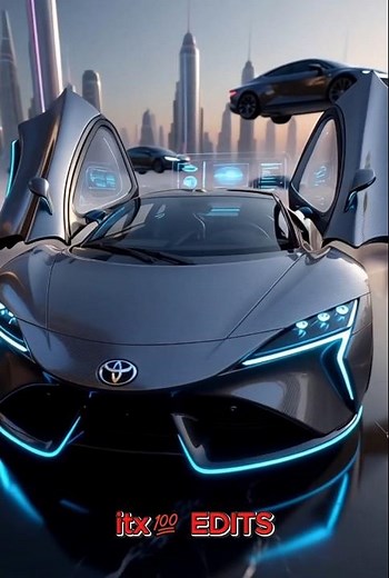 Next-Gen Toyota Concept Car in 8K | Ultra Realistic Futuristic Cinematic Render 2035