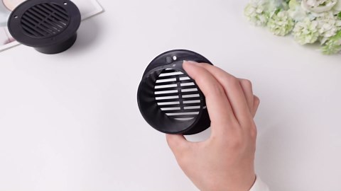 Black 4 Pack Trailer RV Vent Covers Enclosed Half-moon Side Air Vents for RV Cargo ATV Cycle Truck Trailer