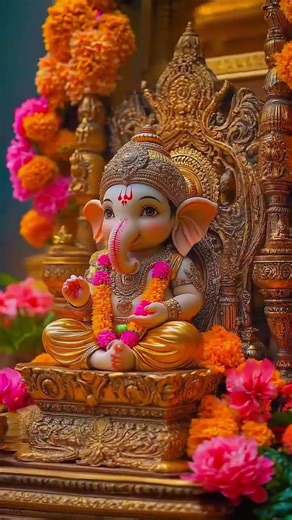 ganpati bappa morya!🙏❤️#ganeshchaturthi #ganesh #bhakti #bhajan #shortsfeed #trending #shorts #yt