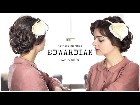 Soft Edwardian Hairstyle | Tutorial