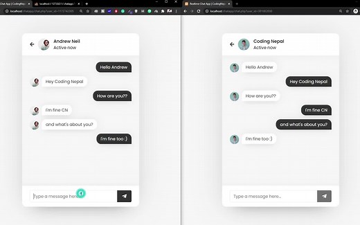 聊天Web应用程序使用PHP与MySQL & JavaScript Ajax