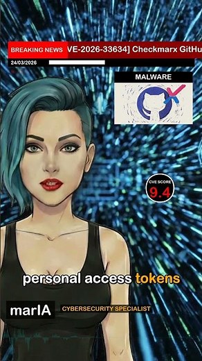 WARNING: Checkmarx GitHub ACTIONS HACKED! Your data is at risk! #Shorts