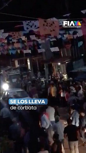 Sujeto embiste a peregrinos en Misantla durante festejo de la Virgen de Guadalupe