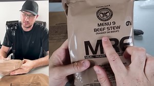 Tasting 2024 US Military MRE (Meal Ready to Eat) Menu NO 9