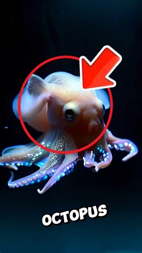 The Cutest Deep-Sea Octopus You’ve Never Seen! 🐙 | Dumbo Octopus Facts