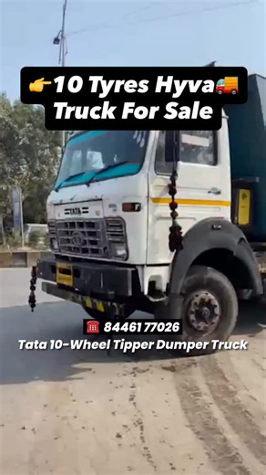 81K views · 107 reactions | Tata 10 Chakka Tipper For Sale 2017 Model | 2nd Owner Condition Excellent | Price: ₹10,00,000 (Negotiable) ☎️Contact: 8446177026 #truckforsale #forsale #owner #logistic #transport #transportation #hyvä #tipper #tyre #jcb #tata #ashokleyland #trailor #nagpur #10chakka | Business Networks - Connecting Business | Facebook