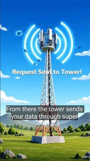 How Mobile Internet Works? 5G Data Secrets Revealed 🔥 (Animation Explained) #mobileinternet