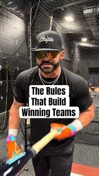 The Rules That Build Winning Teams #baseball #baseballszn #sports