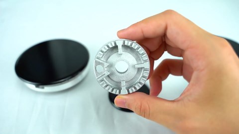 Cooktop Burner Caps for Gas Stove Replacement Part Cooker Hat Set of 4 Range Burner Covers Lids