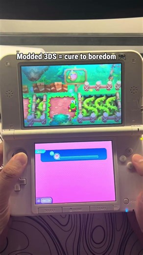 The 3DS is your cure to boredom 🎮✨