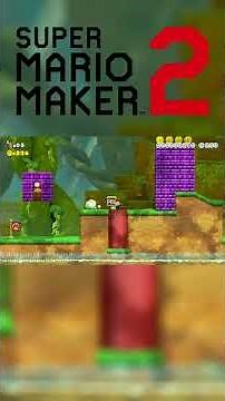 Super Mario Maker 2 - Level 65 - Red Pow Block on the Move