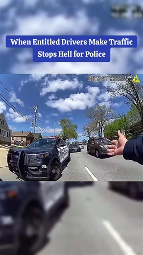 When Entitled Drivers Make Traffic Stops Hell for Police #cops #copsoftiktok