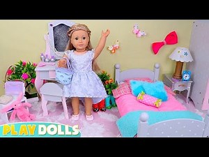 AG Doll New Glam Dress! | PLAY DOLLS creative ideas