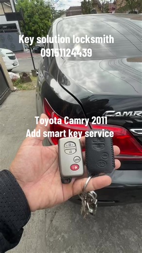 Smart Key Service for Toyota Camry 2011 in Metro Manila