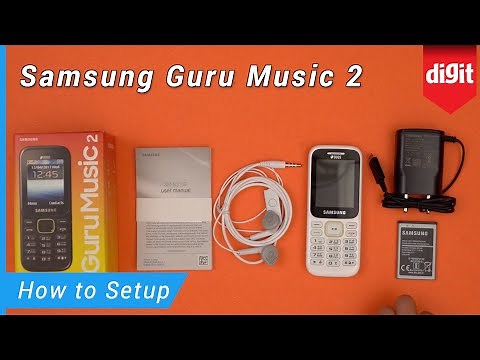 Samsung Guru Music 2 - How to setup