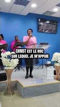 CHRIST est le roc sur lequel je m'appuie #church #louange #declarationdefoi